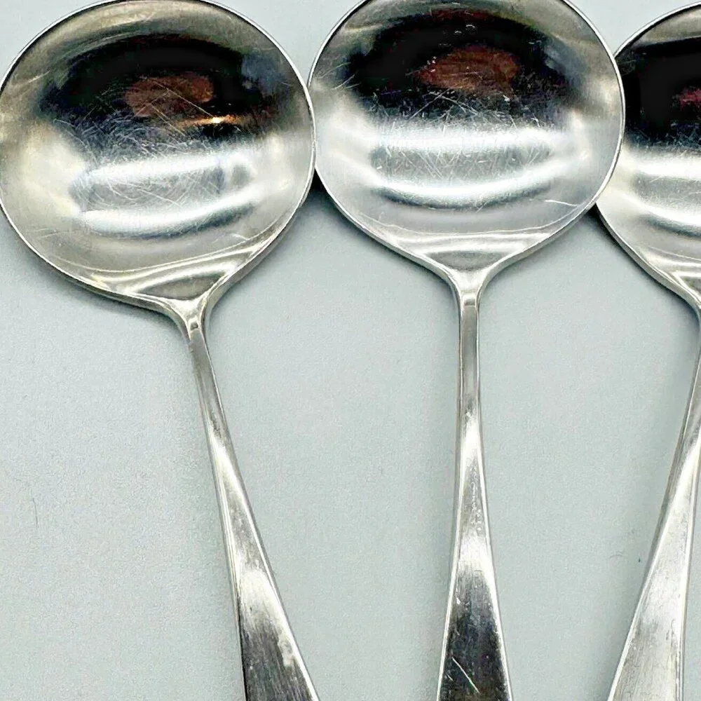 Lauffer Design 2 II Stainless Soup Place Spoon Japan‎ 18/8 MCM